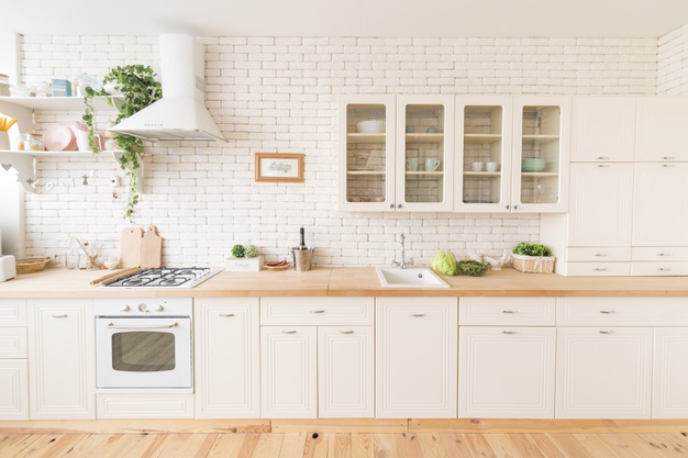 a clean kitchen